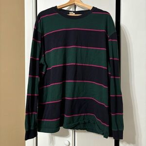 H&M striped long sleeve shirt